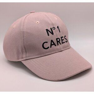 Charlotte Russe Baseball Cap Pink Strap Back Women's Adjustable No 1 Cares One